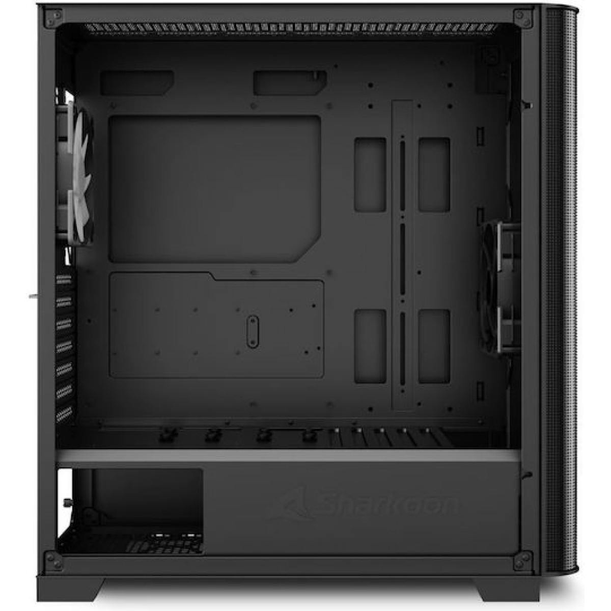 Sharkoon M30 RGB Gaming Midi Tower Κουτί Υπολογιστή με Πλαϊνό Παράθυρο Μαύρο