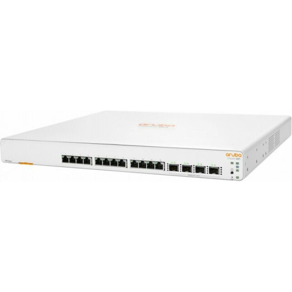 HP Aruba Instant On 1960 Managed L2 Switch με 12 Θύρες Gigabit (1Gbps) Ethernet και 4 SFP Θύρες