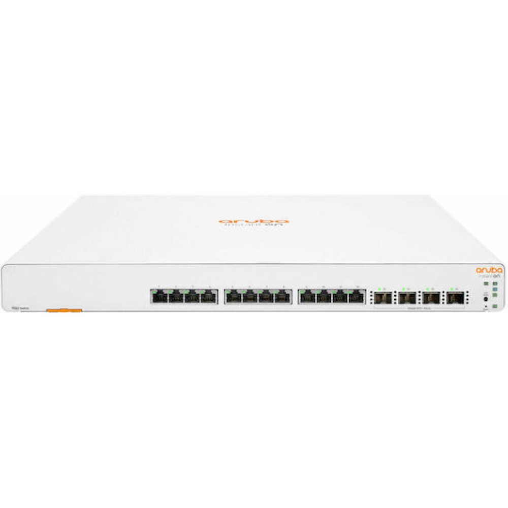 HP Aruba Instant On 1960 Managed L2 Switch με 12 Θύρες Gigabit (1Gbps) Ethernet και 4 SFP Θύρες