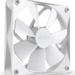NZXT F140P Case Fan με Λευκό Φωτισμό και Σύνδεση 4-Pin PWM Λευκό