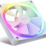 NZXT F120 RGB Case Fan με Σύνδεση 4-Pin PWM 3τμχ Λευκό