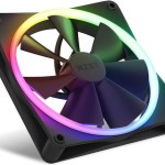 NZXT F140 RGB Case Fan με Σύνδεση 4-Pin PWM 2τμχ