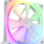 NZXT F140 RGB Case Fan με Σύνδεση 4-Pin PWM Λευκό