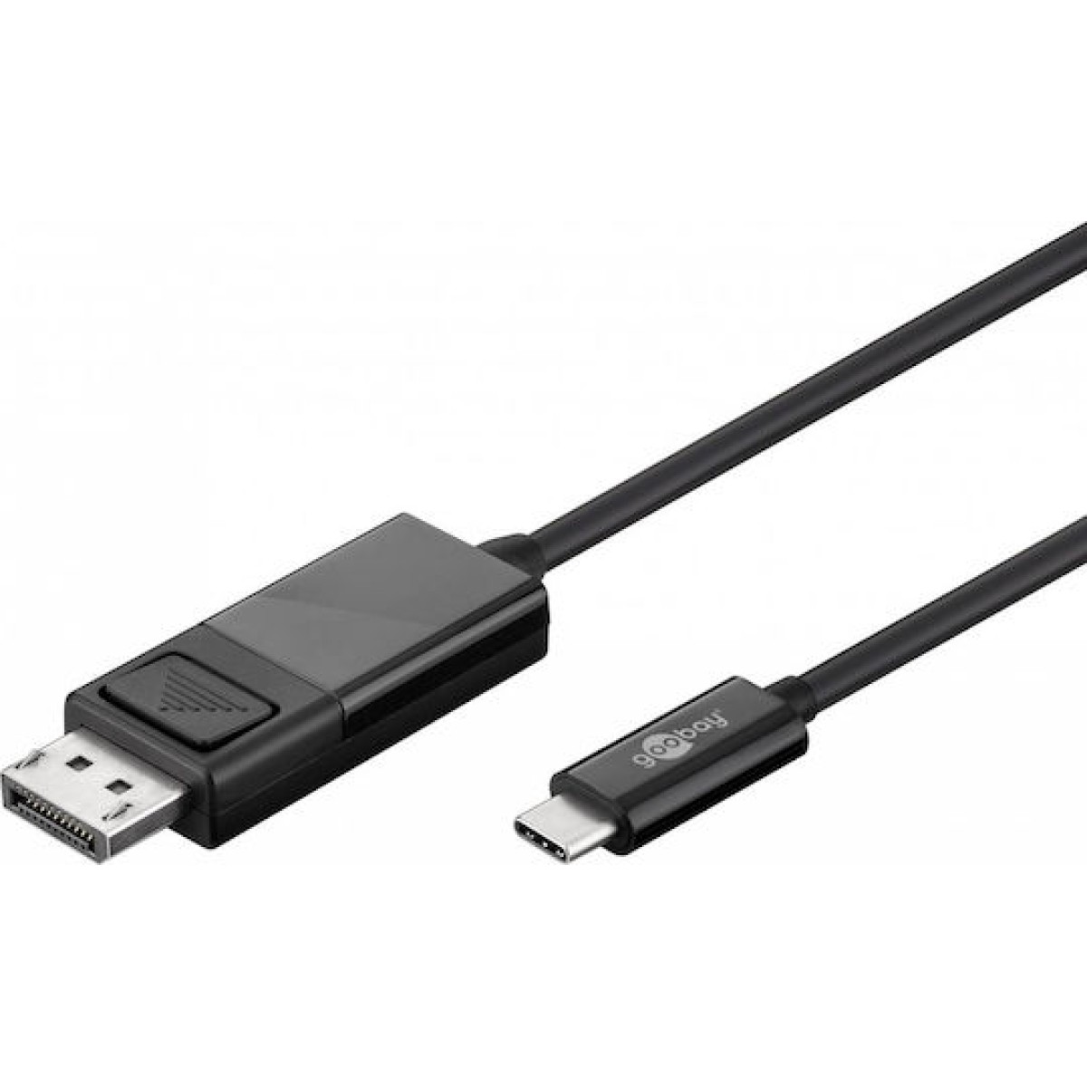 Goobay USB 2.0 Cable USB-C male - DisplayPort male Μαύρο 1.2m (79295)