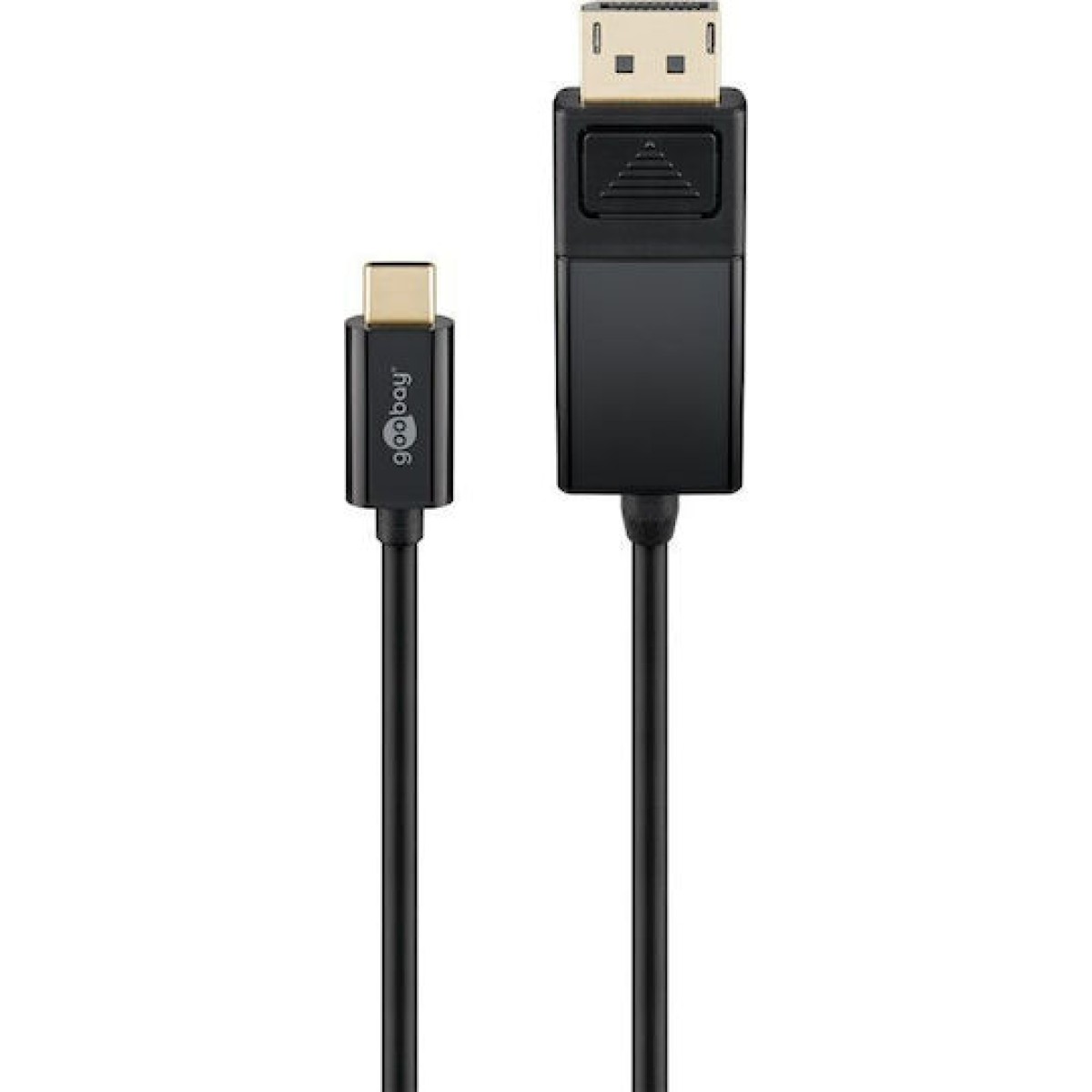 Goobay USB 2.0 Cable USB-C male - DisplayPort male Μαύρο 1.2m (79295)