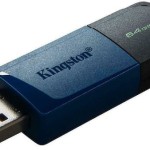 Kingston Datatraveler Exodia M 64GB USB 3.2 Stick Μαύρο