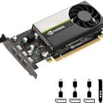 PNY Quadro T400 4GB GDDR6 Κάρτα Γραφικών