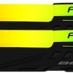 Kingston Fury Beast RGB DDR5 32GB RAM με 2x16GB Modules και Ταχύτητα 5600 για Desktop