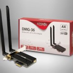 Inter-Tech DMG-36 Ασύρματη Κάρτα Δικτύου Wi‑Fi 6E (5400Mbps) PCI-e