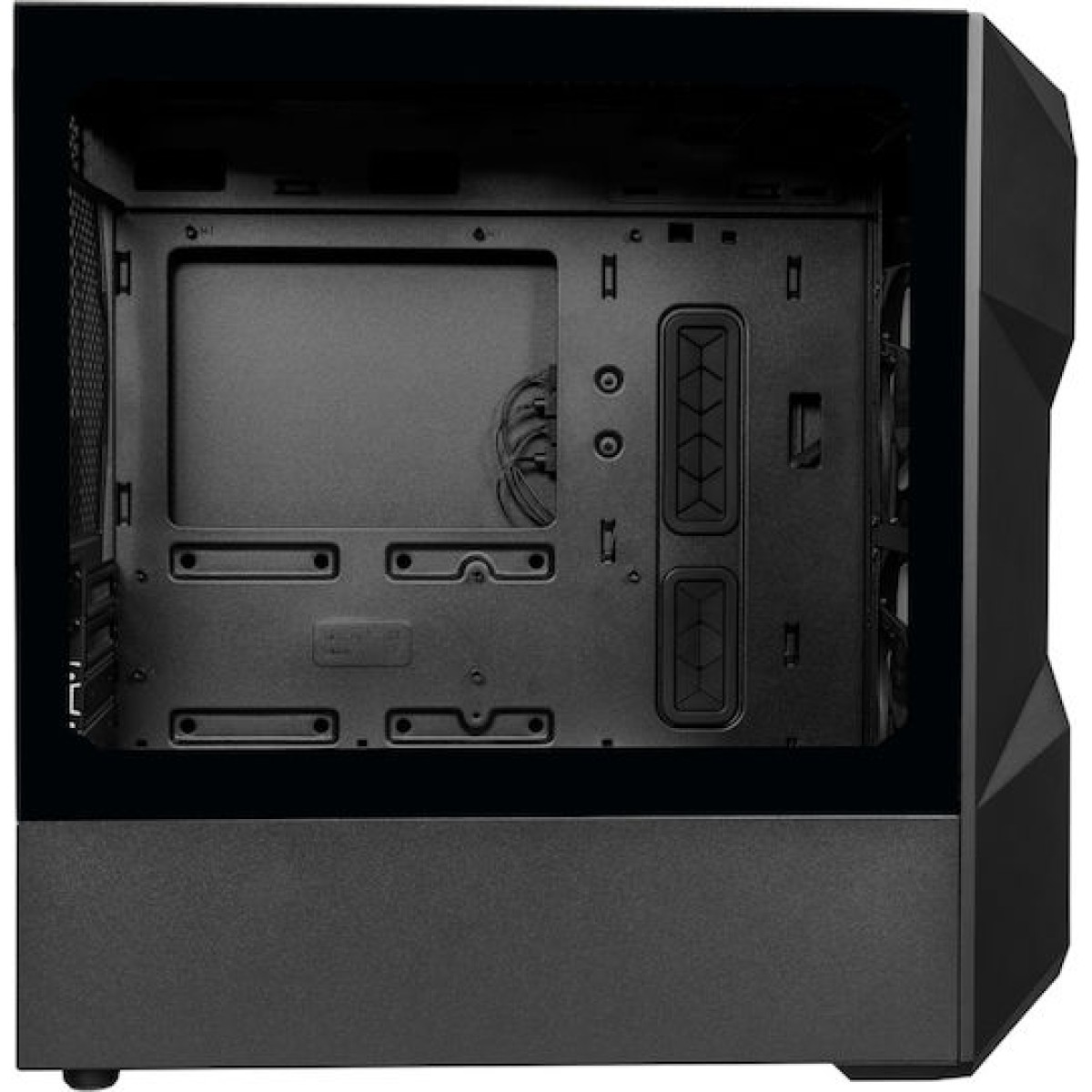 CoolerMaster TD300 MESH Gaming Mini Tower Κουτί Υπολογιστή με Πλαϊνό Παράθυρο και RGB Φωτισμό Μαύρο