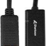 Sharkoon Cable DisplayPort male - HDMI male 2m Μαύρο