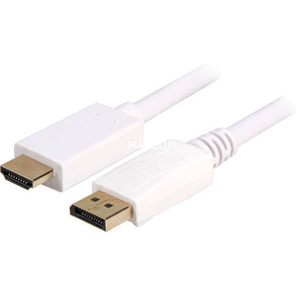 Sharkoon Cable DisplayPort male - HDMI male 3m Λευκό