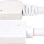 Sharkoon Cable DisplayPort male - HDMI male 3m Λευκό