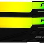 Kingston Fury Beast RGB DDR5 16GB RAM με 2x8GB Modules και Ταχύτητα 5600 για Desktop