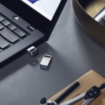 Kingston DataTraveler Micro Gen2 256GB USB 3.2 Stick Ασημί