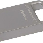 Kingston DataTraveler Micro Gen2 64GB USB 3.2 Stick Ασημί