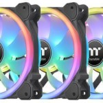 Thermaltake Swafan Case Fan 120mm με RGB Φωτισμό και Σύνδεση 9-Pin 3τμχ