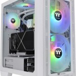 Thermaltake View 300 MX Gaming Midi Tower Κουτί Υπολογιστή με Πλαϊνό Παράθυρο Snow