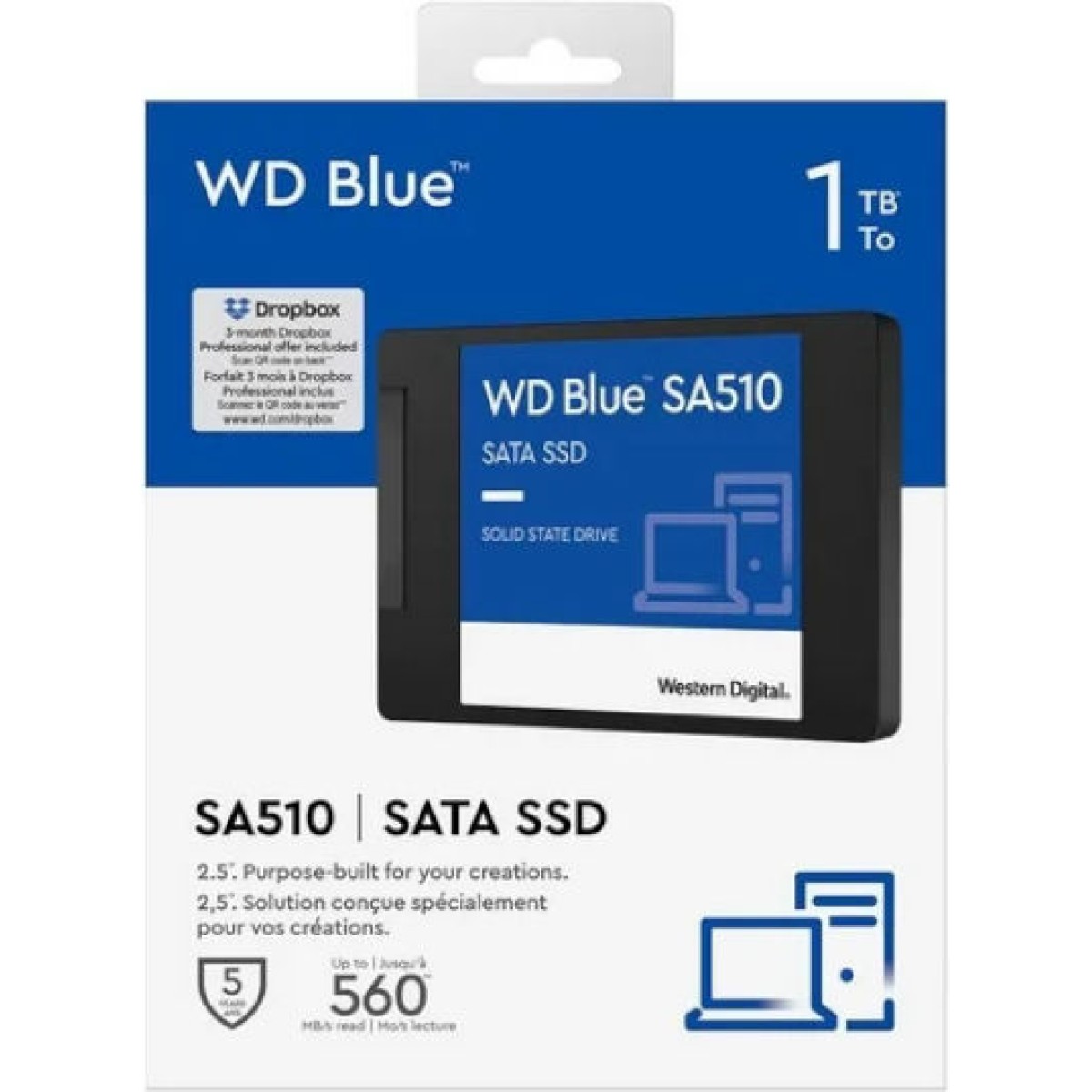 Western Digital SA510 SSD 1TB 2.5'' SATA III