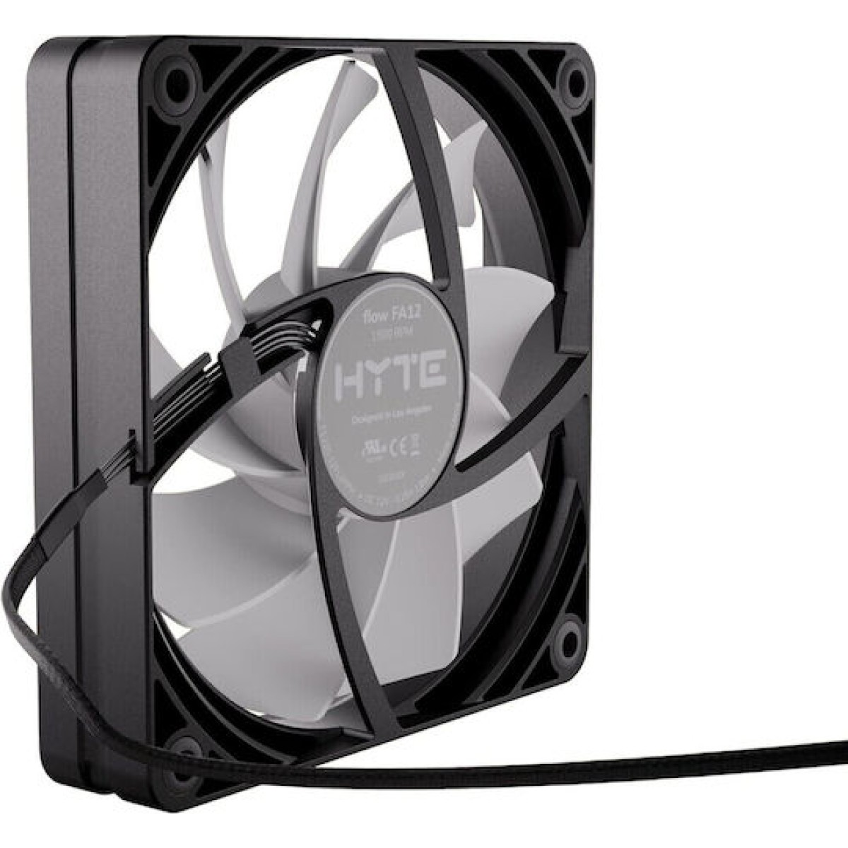 HYTE Flow FA12 Case Fan 120mm με Σύνδεση 4-Pin PWM 3τμχ