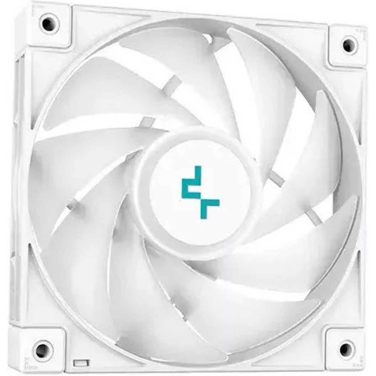 Deepcool LS520 Υδρόψυξη Επεξεργαστή Διπλού Ανεμιστήρα 120mm για Socket AM4/AM5/1700/1200/115x με ARGB Φωτισμό Λευκή