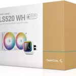 Deepcool LS520 Υδρόψυξη Επεξεργαστή Διπλού Ανεμιστήρα 120mm για Socket AM4/AM5/1700/1200/115x με ARGB Φωτισμό Λευκή