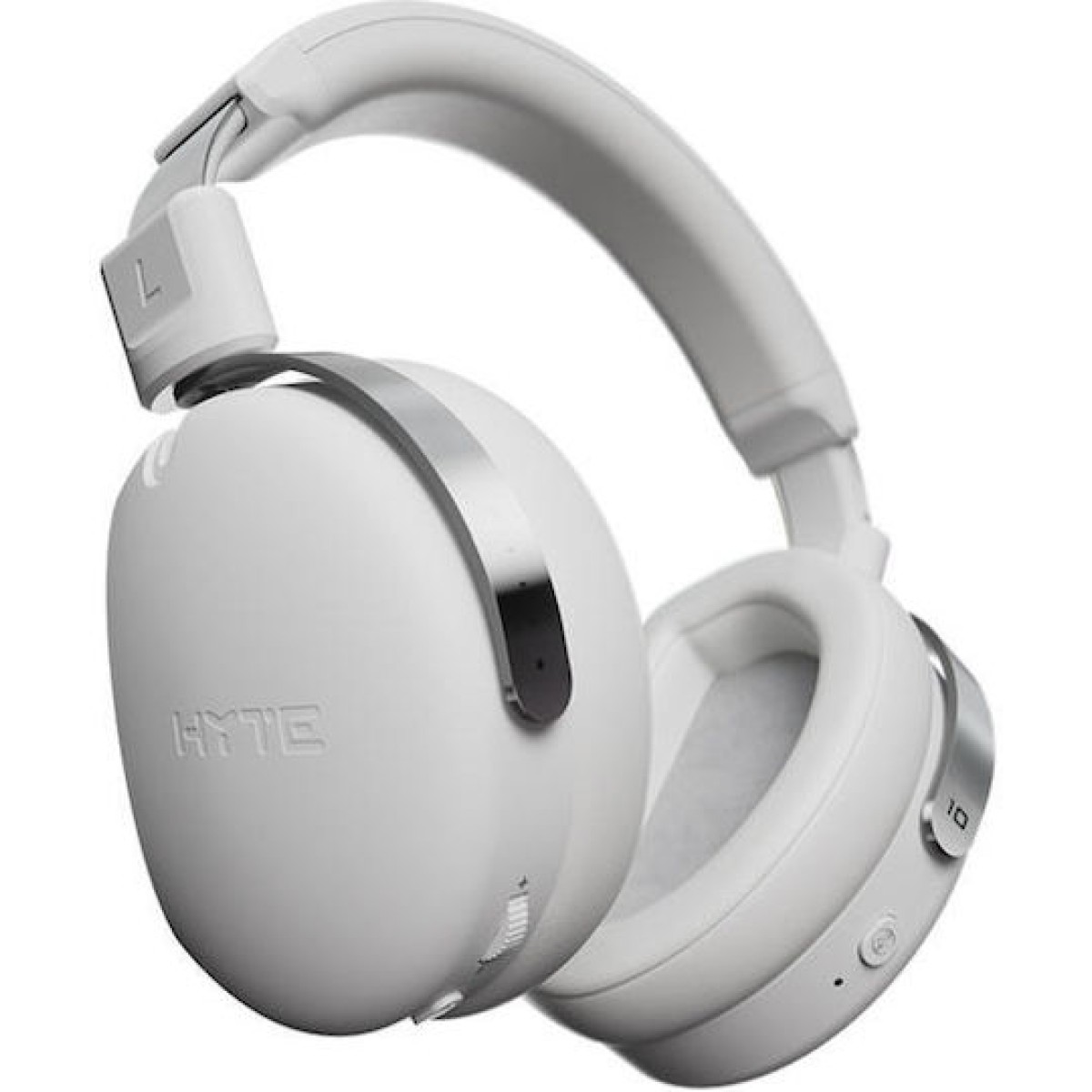 HYTE Eclipse HG10 Ασύρματο Over Ear Gaming Headset με σύνδεση USB Λευκό