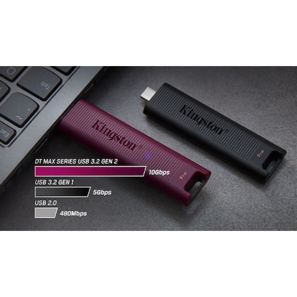 Kingston DataTraveler Max 1TB USB 3.2 Stick Κόκκινο