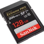 Sandisk Extreme PRO SDXC 128GB Class 10 U3 V30 UHS-I