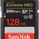 Sandisk Extreme PRO SDXC 128GB Class 10 U3 V30 UHS-I