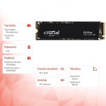 Crucial P3 Plus SSD 2TB M.2 NVMe PCI Express 4.0 Bulk