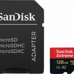 Sandisk Extreme Pro microSDXC 128GB Class 10 U3 V30 A2 UHS-I με αντάπτορα SDSQXCD-128G-GN6MA
