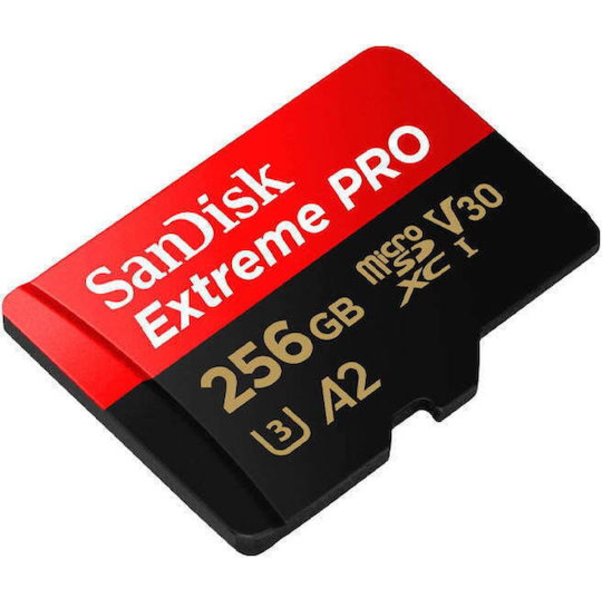 Sandisk Extreme PRO microSDXC 256GB U3 V30 A2 UHS-I με αντάπτορα