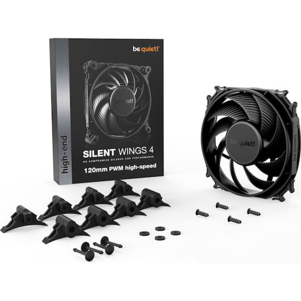 Be Quiet Silent Wings 4 High-Speed Case Fan 120mm με Σύνδεση 4-Pin PWM