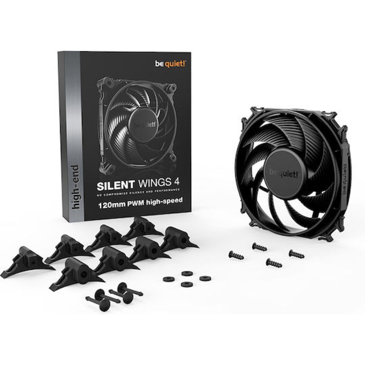 Be Quiet Silent Wings 4 High-Speed Case Fan 120mm με Σύνδεση 4-Pin PWM