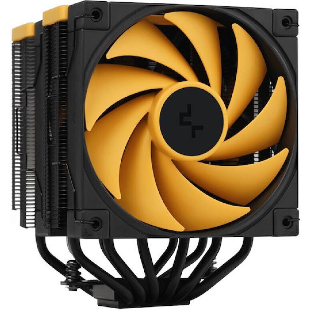 Deepcool AK620 Zero Dark Zoria Ψύκτρα Επεξεργαστή Διπλού Ανεμιστήρα για Socket 1200/1700/2011/2066