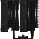 Deepcool AK620 Zero Dark Zoria Ψύκτρα Επεξεργαστή Διπλού Ανεμιστήρα για Socket 1200/1700/2011/2066