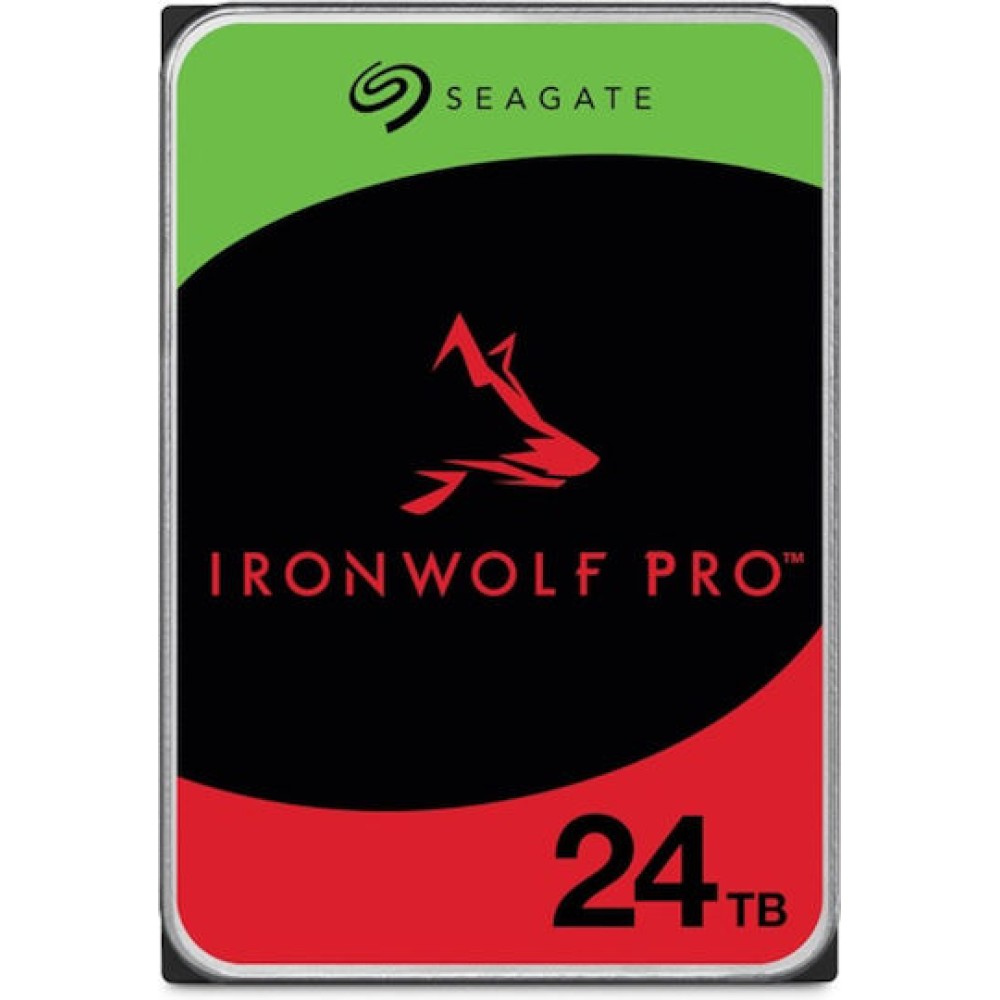 Seagate IronWolf Pro 24TB HDD Σκληρός Δίσκος 3.5