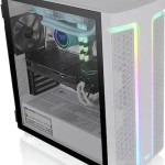Thermaltake H590 ARGB Gaming Κουτί Υπολογιστή με Πλαϊνό Παράθυρο Λευκό