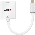 Lindy Μετατροπέας USB-C male σε HDMI female Λευκό (43339)