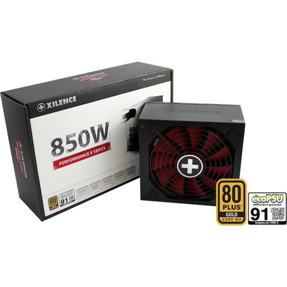 Xilence XN240 XP850R10 850W Μαύρο Τροφοδοτικό Υπολογιστή Full Wired 80 Plus Bronze