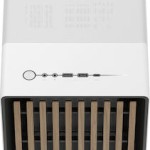 Fractal Design North Gaming Midi Tower Κουτί Υπολογιστή με Πλαϊνό Παράθυρο Chalk White TGC