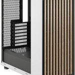 Fractal Design North Gaming Midi Tower Κουτί Υπολογιστή με Πλαϊνό Παράθυρο Chalk White TGC