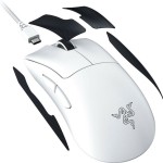 Razer Deathadder V3 Pro Ασύρματο Gaming Ποντίκι 30000 DPI Λευκό