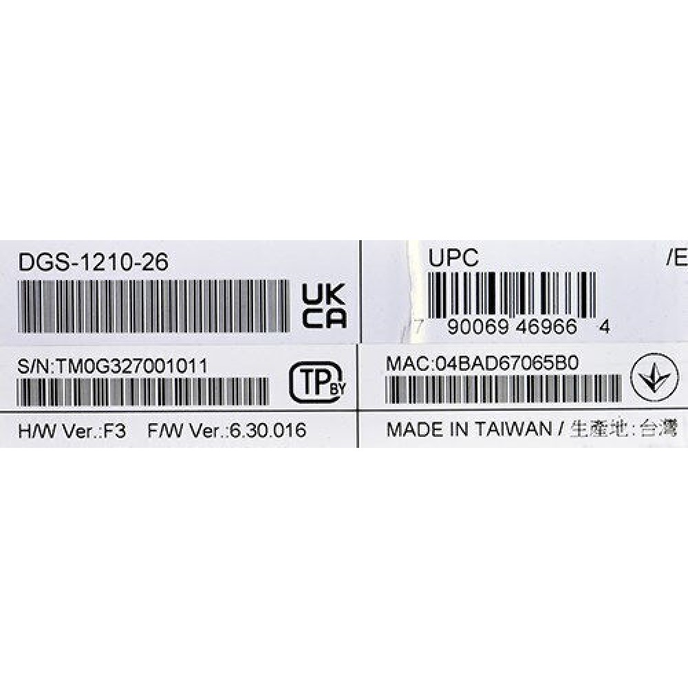 D-Link DGS-1210-28/E v3 Managed L2 Switch με 24 Θύρες Gigabit (1Gbps) Ethernet