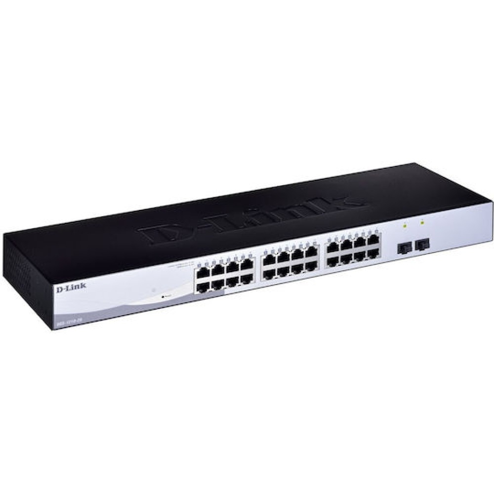 D-Link DGS-1210-28/E v3 Managed L2 Switch με 24 Θύρες Gigabit (1Gbps) Ethernet