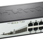 D-Link DGS-1210-08P Managed L2 PoE Switch με 8 Θύρες Gigabit (1Gbps) Ethernet και 2 SFP Θύρες