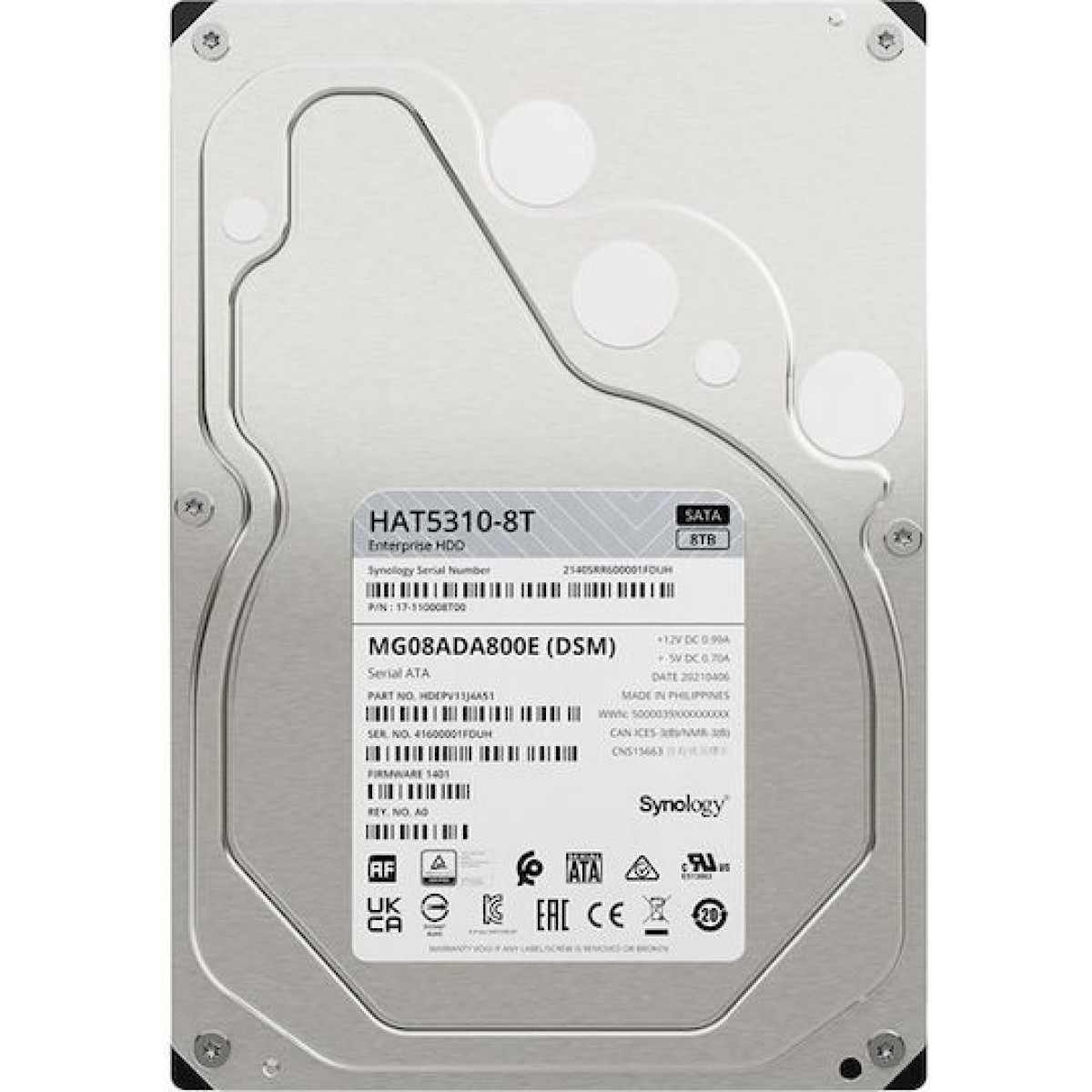 Synology HAT5310 8TB HDD Σκληρός Δίσκος 3.5