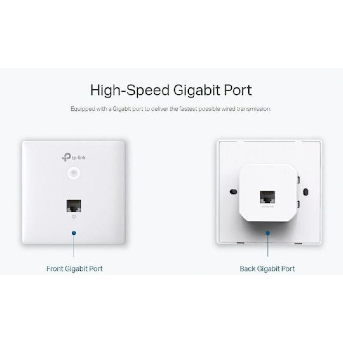 TP-LINK EAP230-Wall v1 Access Point Wi‑Fi 5 Dual Band (2.4 & 5GHz)