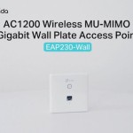 TP-LINK EAP230-Wall v1 Access Point Wi‑Fi 5 Dual Band (2.4 & 5GHz)